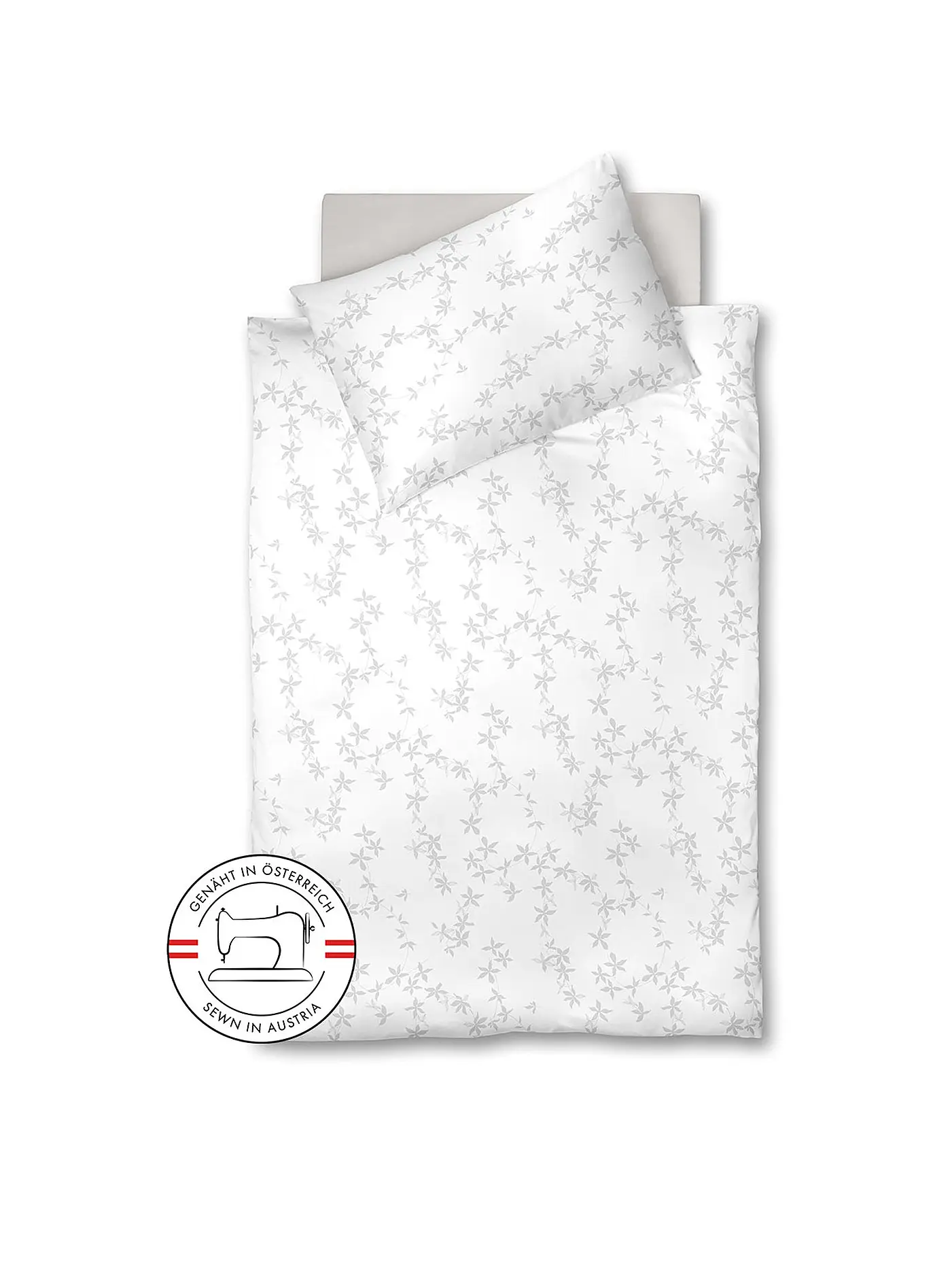 FLEURESSE | Tencel Bettwäsche White Dream 70x90cm / 140x200cm White | 